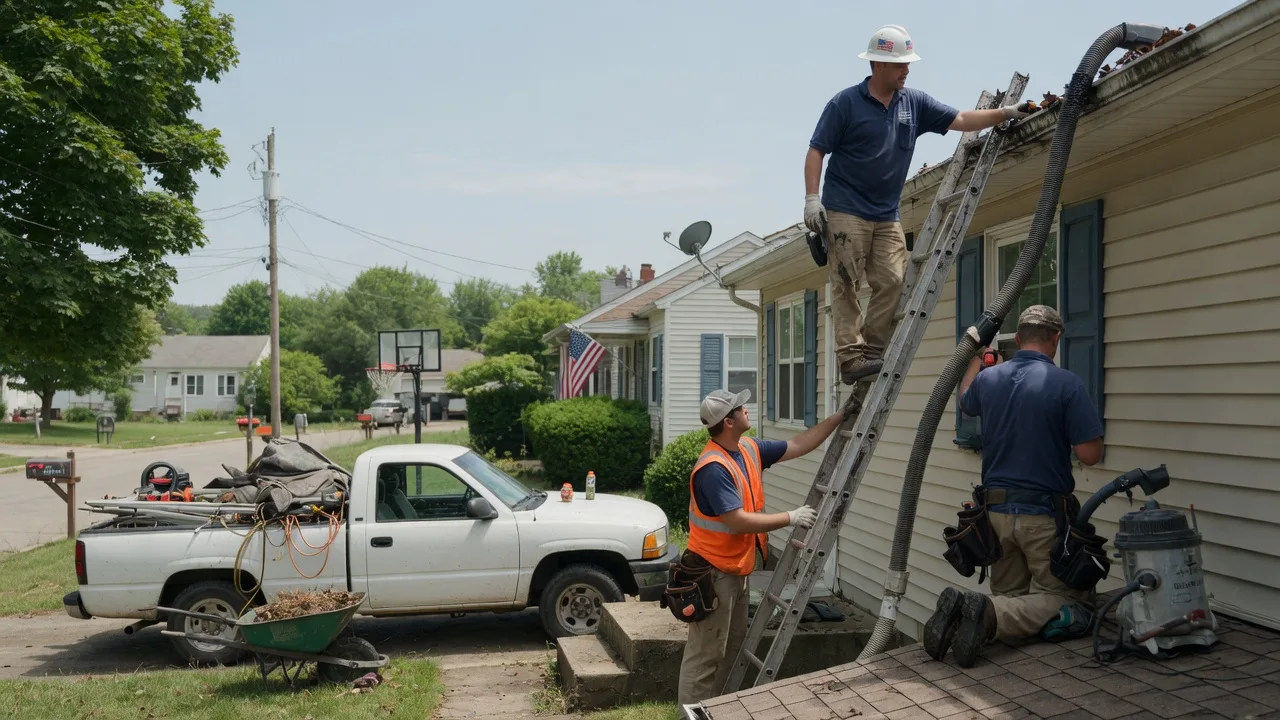 Gutter Installation in Neville, OH near me